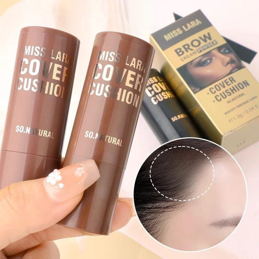 Miss Lara Eyebrow & Forehead Cover Cushion – Natural Hairline Concealer Stick