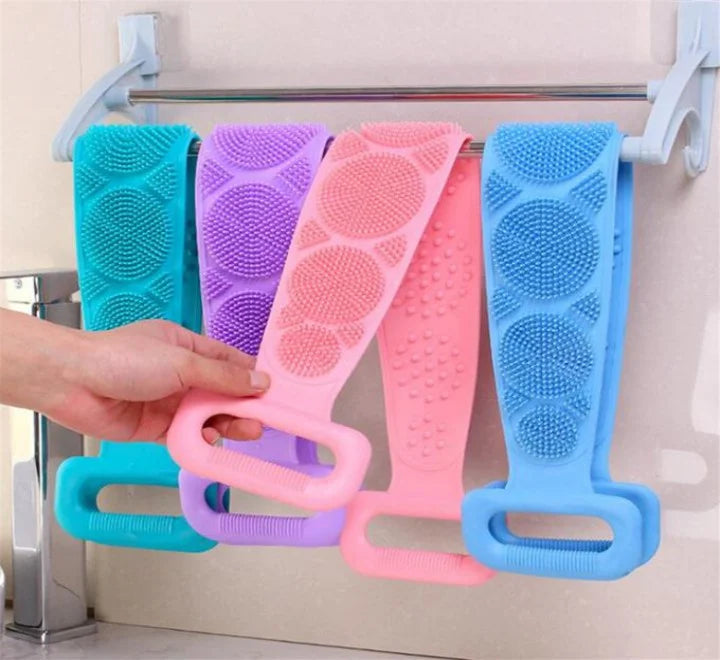 Silicone Double-Sided Back Scrubber & Body Massager