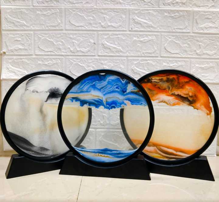 3D Moving Sand Art Lamp