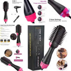 One Step 3-in-1 Hot Air Brush – Professional Hair Dryer, Straightener, and Volumizer Styler