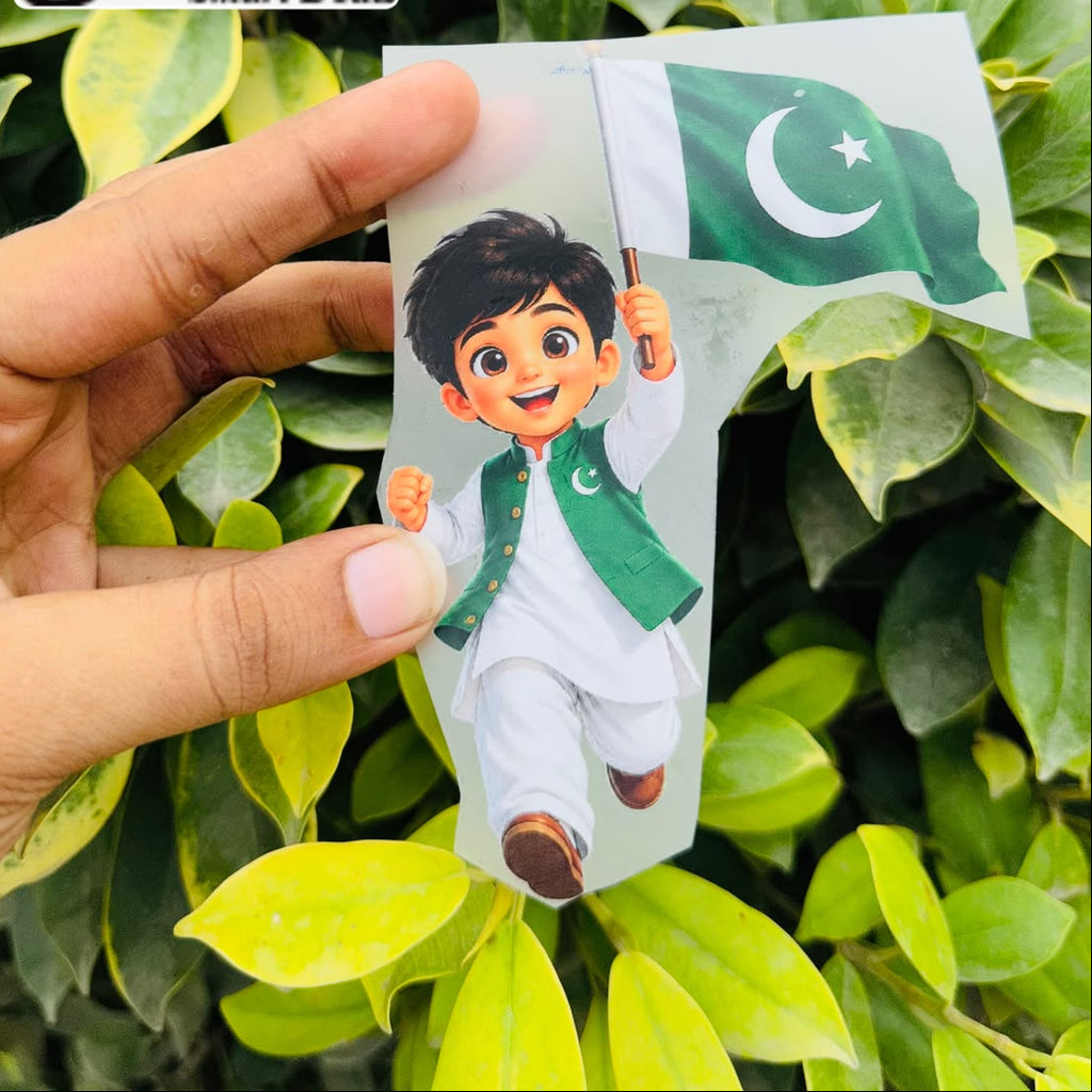 14 August Independence Day DTF Iron-On Prints for Clothes – Jashn-e-Azadi Pakistan T-Shirt Sticker Sheets (5x5 Inch)
