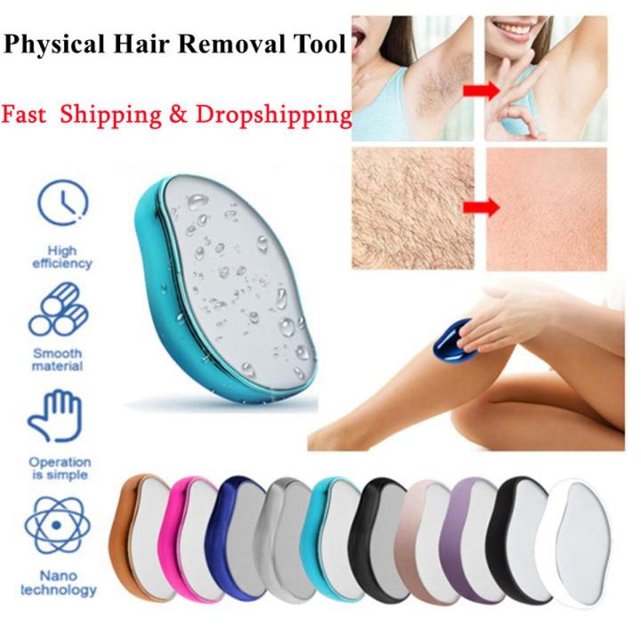 Crystal Hair Eraser – Painless Exfoliating Physical Hair Remover for Smooth Skin