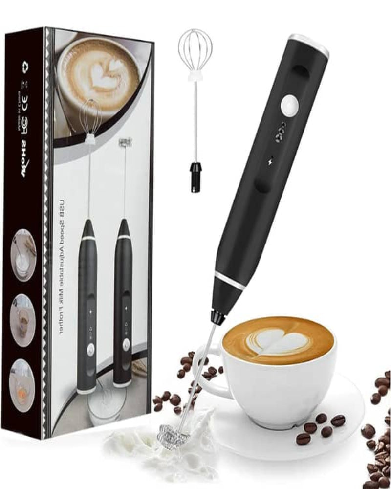 Rechargeable Coffee Beater & Milk Frother | Portable Electric Handheld Mixer