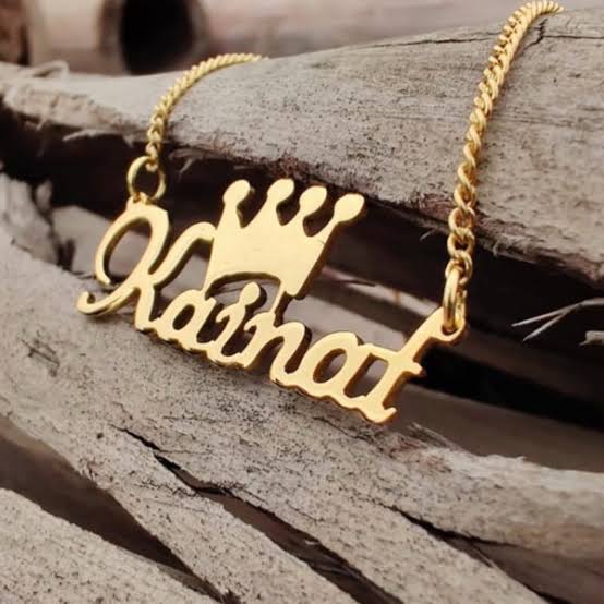 Customized Name Gold Plated Necklace - Personalized Elegant Jewelry