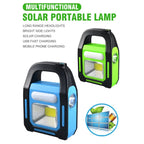Multifunctional Solar Portable Lamp & Power Bank | Rechargeable Emergency LED Lantern for Home, Camping & Outdoor