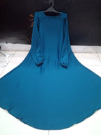 Premium Imported Nida Fabric Maxi Abaya – High-Quality Loose Fit Flare Gown