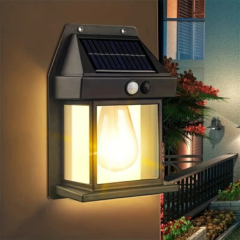 Waterproof Sensor Single Solar Wall Light