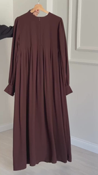 Chocolaty Elegant Abaya With Stroller