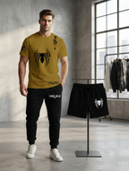 POWER Printed Pack of 3 Summer Track Suits (T-Shirt, Trouser & Short)