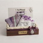 3-Piece Full Printed Cotton Mix King Size Bedsheet Gift Pack