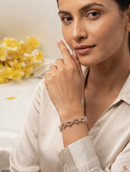 2-in-1 Ring & Bracelet for Girls – Trending Adjustable Fancy Jewelry
