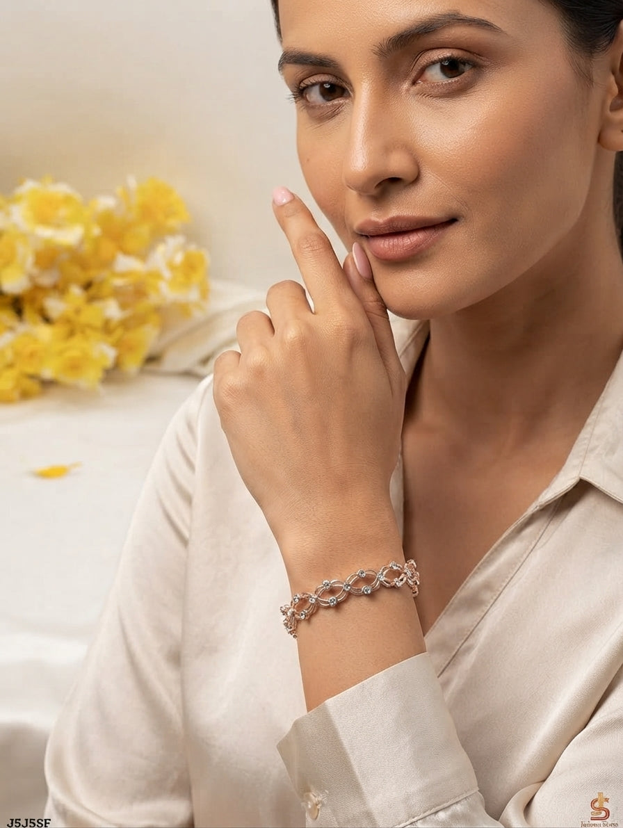 2-in-1 Ring & Bracelet for Girls – Trending Adjustable Fancy Jewelry