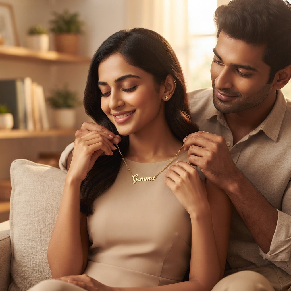 Customized Name Necklace for Her – Premium Personalized Gift