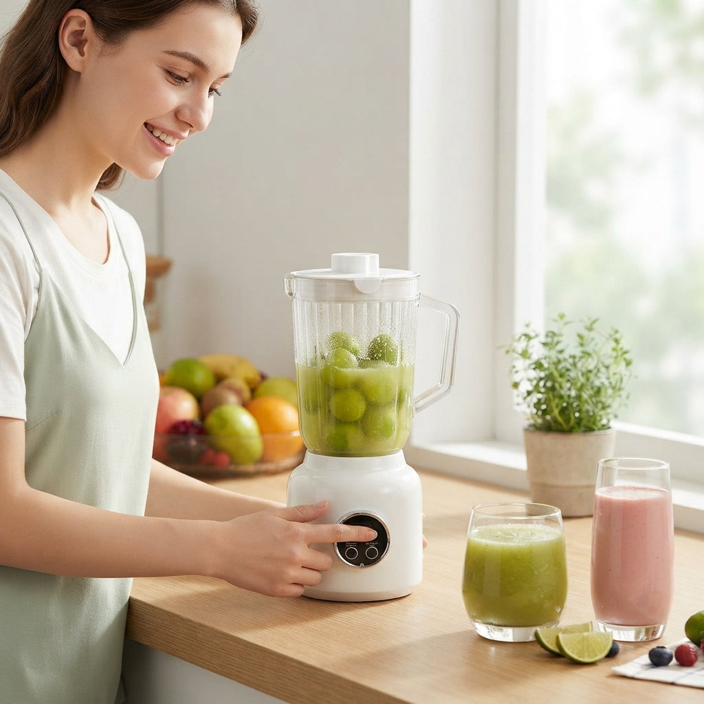 Rechargeable Portable Juicer Blender with Digital Display (Random Colors)