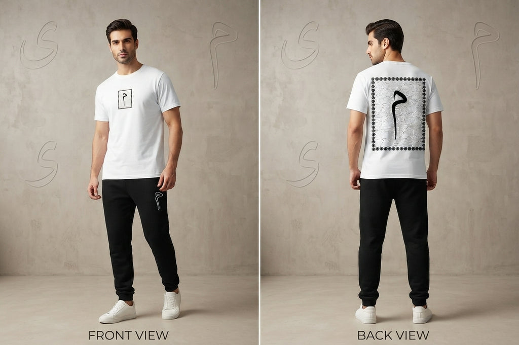 Summer Stylish Printed Tracksuit (T-Shirt & Trouser)