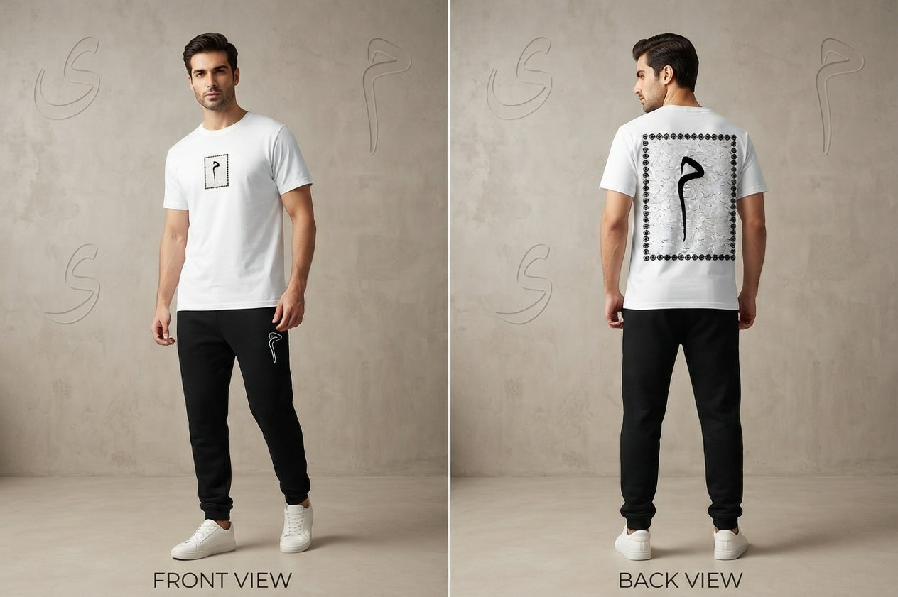 Summer Stylish Printed Tracksuit (T-Shirt & Trouser)