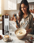 Rechargeable Coffee Beater & Milk Frother | Portable Electric Handheld Mixer