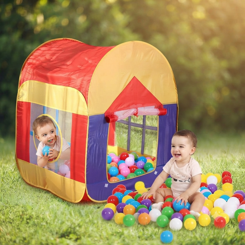 Big Play House Tent for Kids | Large Indoor & Outdoor Play Tent Toy