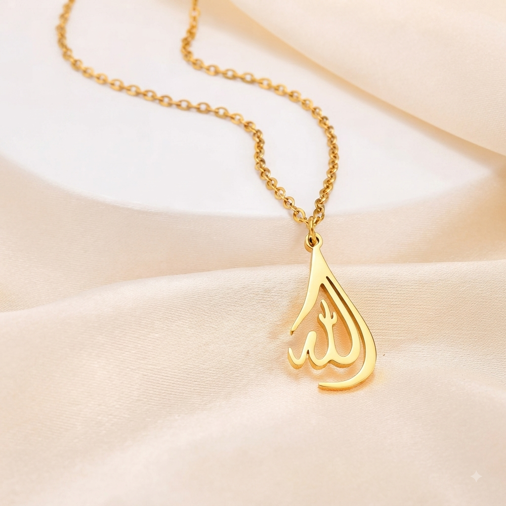 ALLAH | New Arrival Spiritual Gift Stainless Steel Furnace Quality Necklace