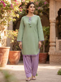Ready to Wear Breeze Cotton 2-Piece Suit with Trendy Farshi Shalwar