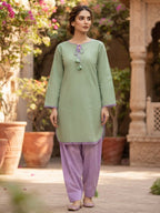 Ready to Wear Breeze Cotton 2-Piece Suit with Trendy Farshi Shalwar