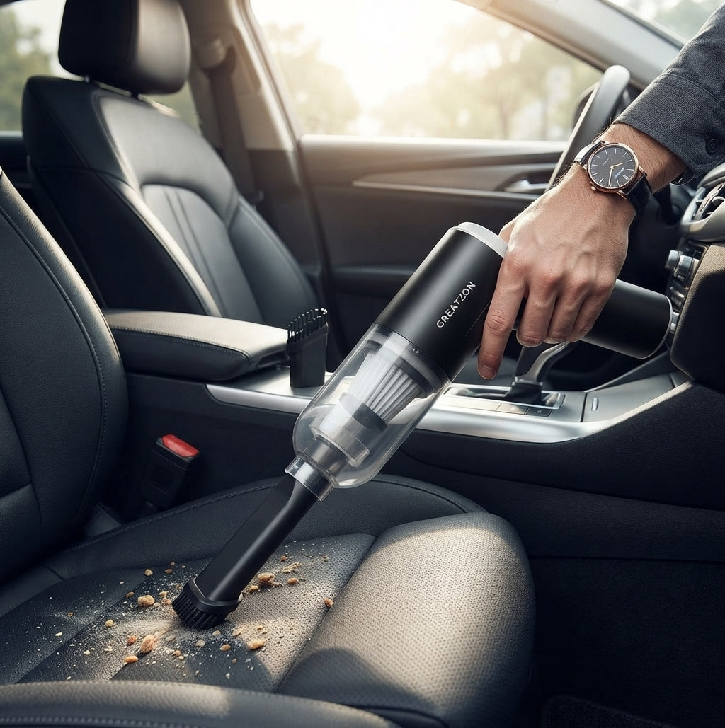 3-in-1 Wireless Portable Car Vacuum Cleaner – High-Power Handheld Dust & Debris Remover