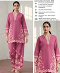Stylish Pink Lawn Embroidered 2Pc Suit | Summer Collection