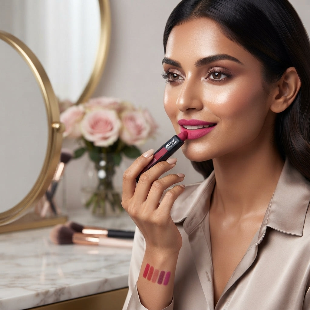 5-in-1 Velvet Matte Lipstick –