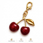 Stylish & Trendy Handbag / Purse with Cherry Keychain – Available in 6 Colors