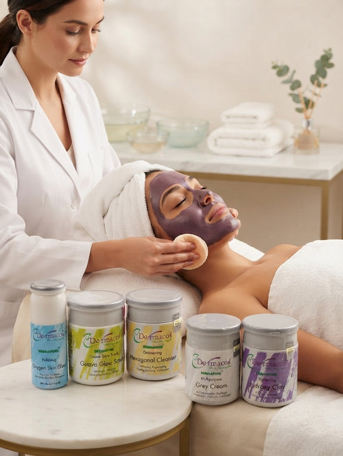 100% Original Dermacos Professional Facial Set & Skincare Kit