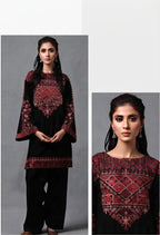 2-Piece Embroidered Unstitched Suit