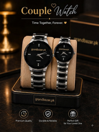 Couple Pair Watch with Metal Chain