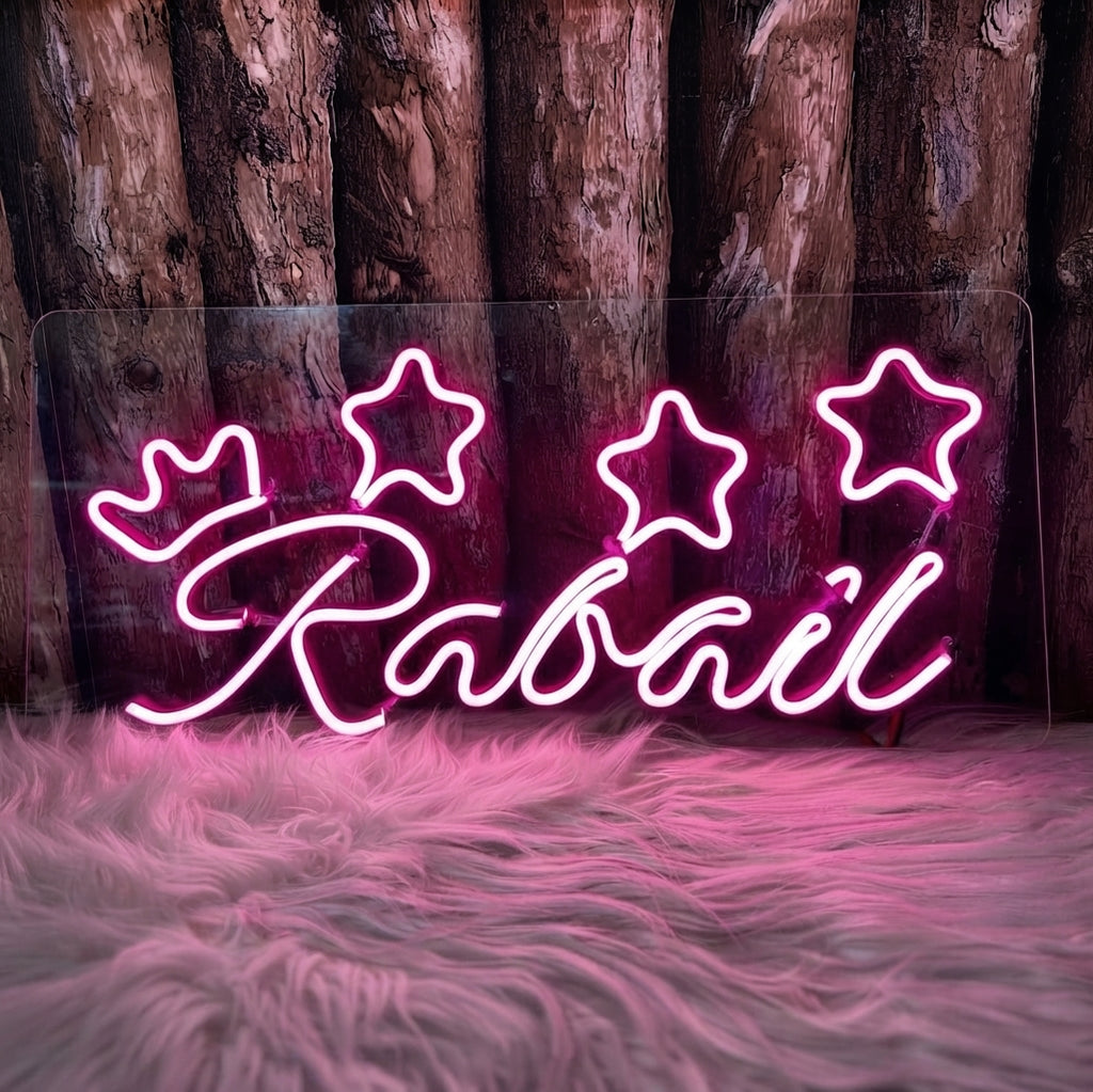 Custom LED Neon Sign – Personalized Handcrafted Name & Wall Art Light