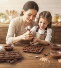 Pack of 3 Silicon Chocolate Molds – Flexible Non-Stick Candy & Baking Molds | Random Designs