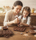 Pack of 3 Silicon Chocolate Molds – Flexible Non-Stick Candy & Baking Molds | Random Designs