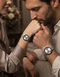 Matching Couple Watches – Pin-Lock Silicone Strap