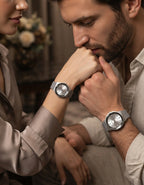 Matching Couple Watches – Pin-Lock Silicone Strap