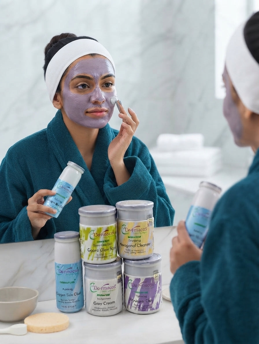 100% Original Dermacos Professional Facial Set & Skincare Kit