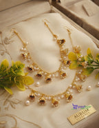 Traditional Pearl Hair Sahary Set