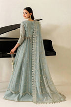 3-Piece Wedding Edition Heavy Embroidered Chiffon Suit