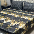 3-Piece King Size Cotton Mix Printed Bedsheet Set