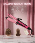 Nova 2-in-1 Professional Hair Straightener and Curler