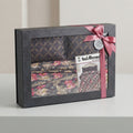 3-Piece Full Printed Cotton Mix King Size Bedsheet Gift Pack