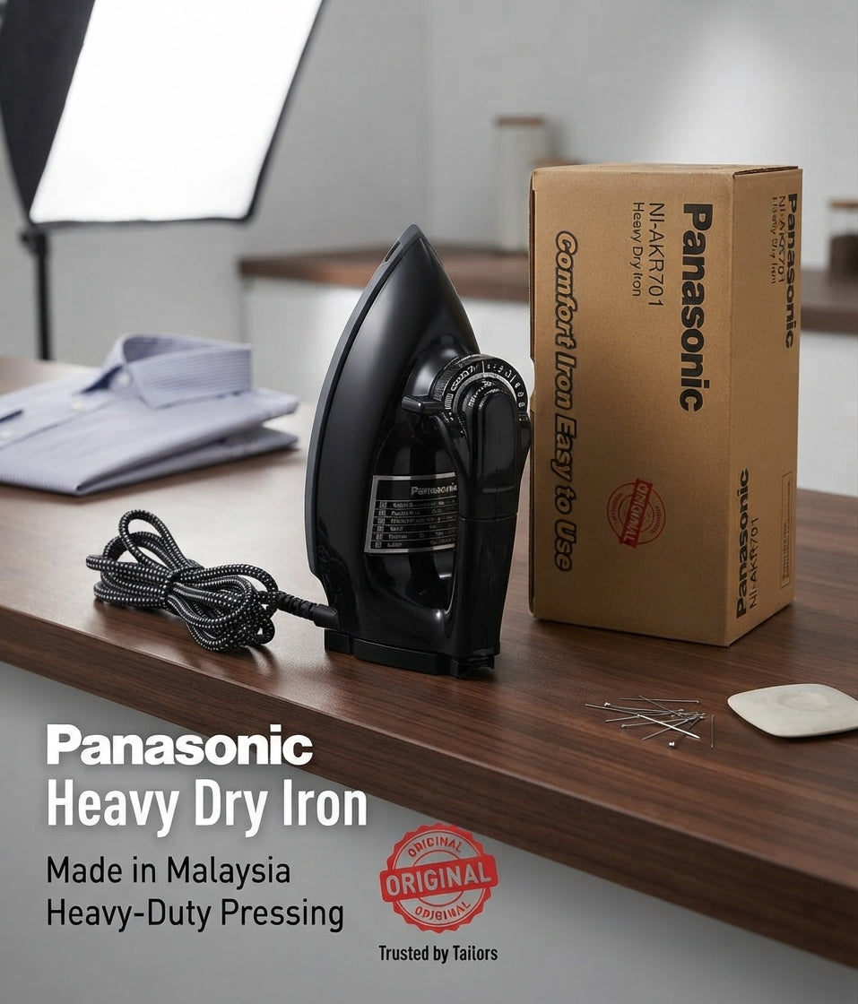 Original Malaysia Heavy Dry Black Iron | Heavy-Duty Dry Iron