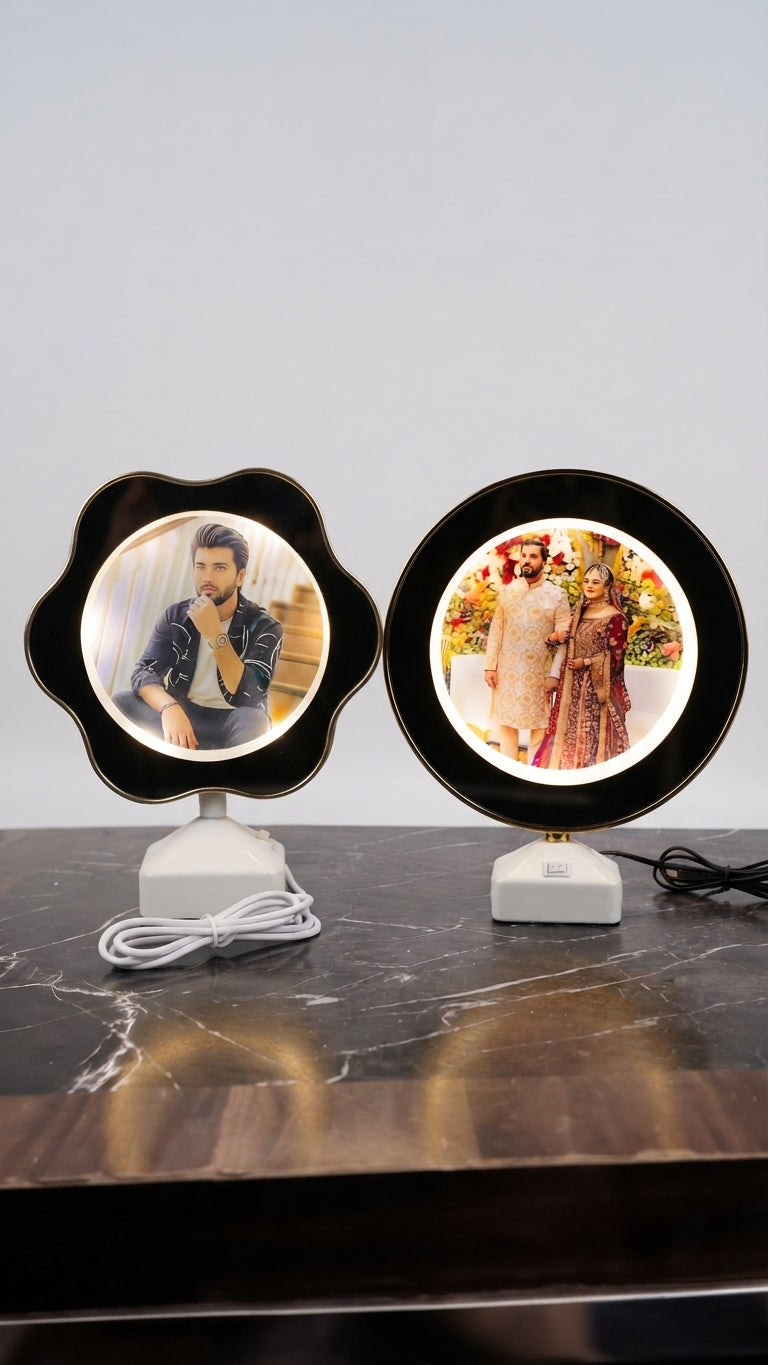 Customised Mirror LED Photo Lamp