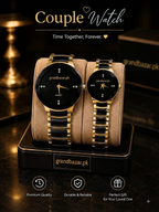 Couple Pair Watch with Metal Chain