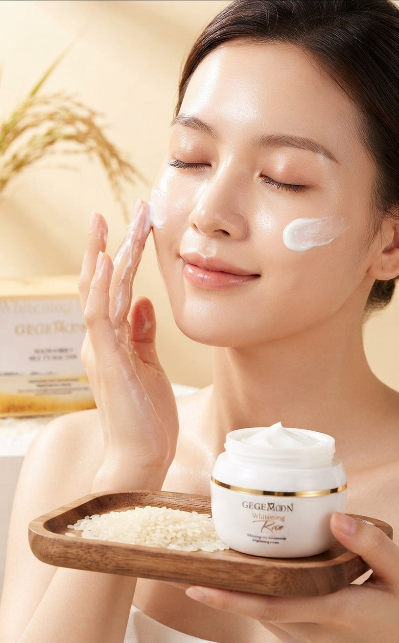 Niacinamide & Rice Extraction Whitening Brightening Cream – Glowing Skin