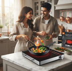 5000W Home Electric Stove and Hot Plate - Portable Cooking and Coffee Heater