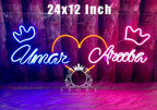 Custom LED Neon Sign – Personalized Handcrafted Name & Wall Art Light