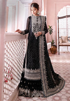 Luxury Heavy Embroidered Chiffon Suit with Cutwork Dupatta – Spengle Work